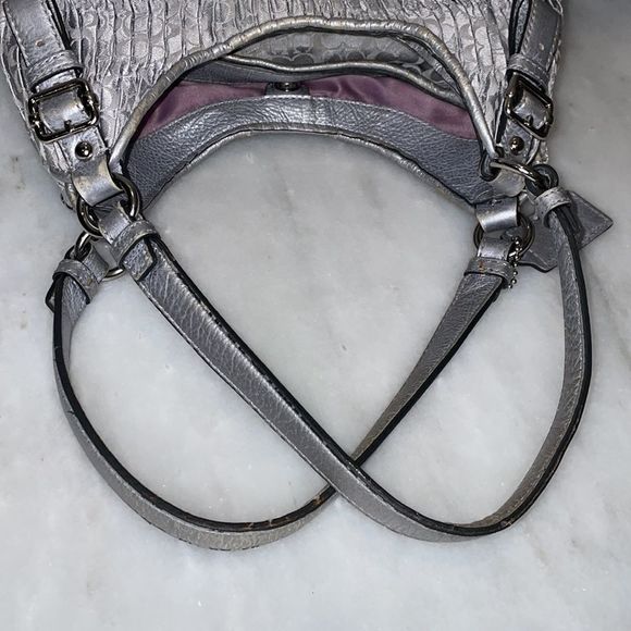 Coach Maggie Madison Signature Pleated Hobo Bag RARE - Picture 11 of 16